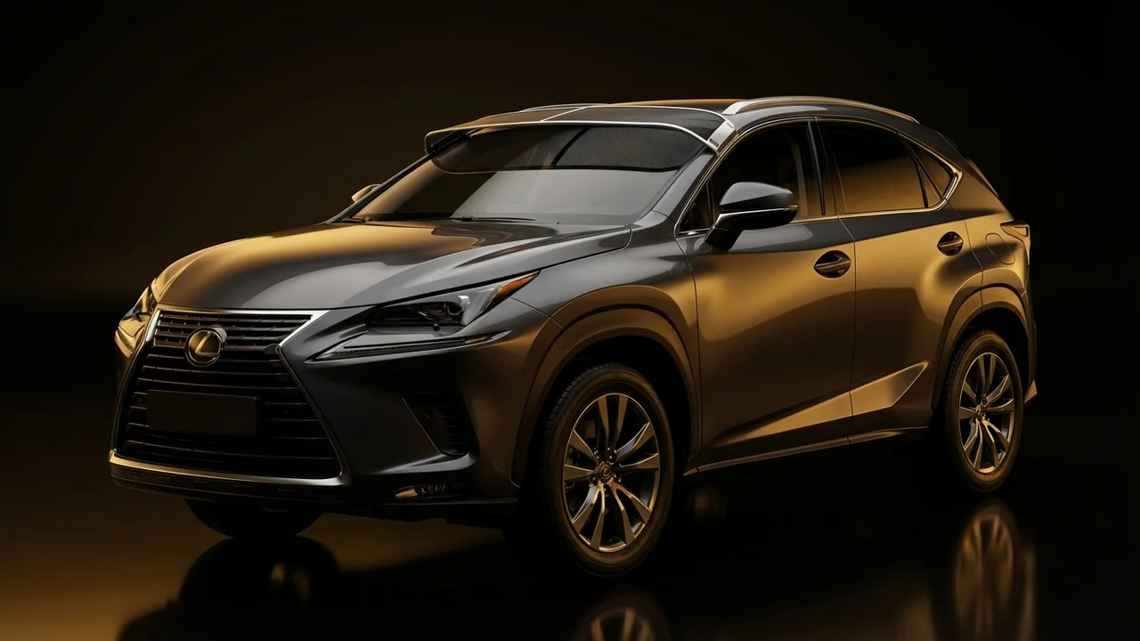 Lexus NX300 Car Windscreen Sunvisor - 1