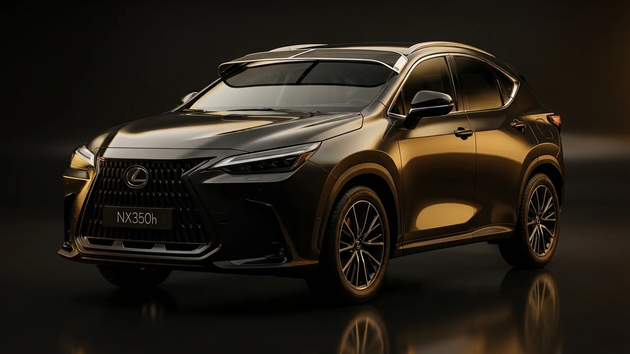 Lexus NX350h Car Windscreen Sunvisor - 1