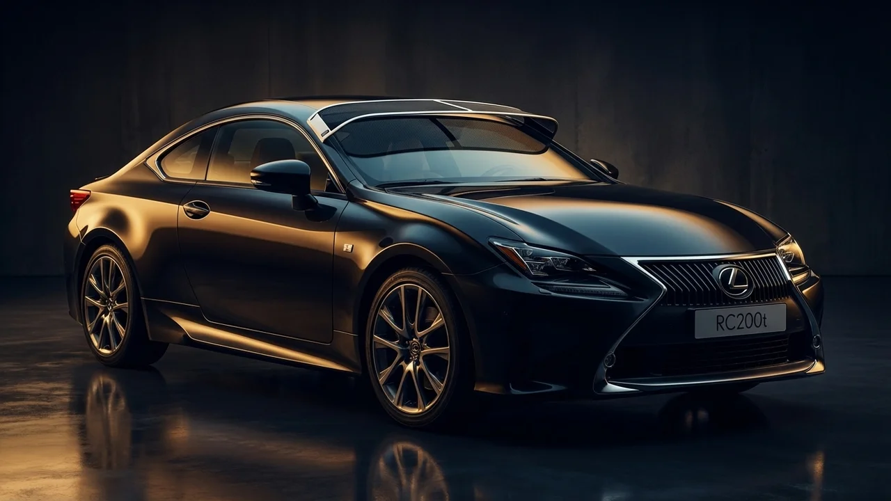 Lexus RC200t Car Windscreen Sunvisor - 1