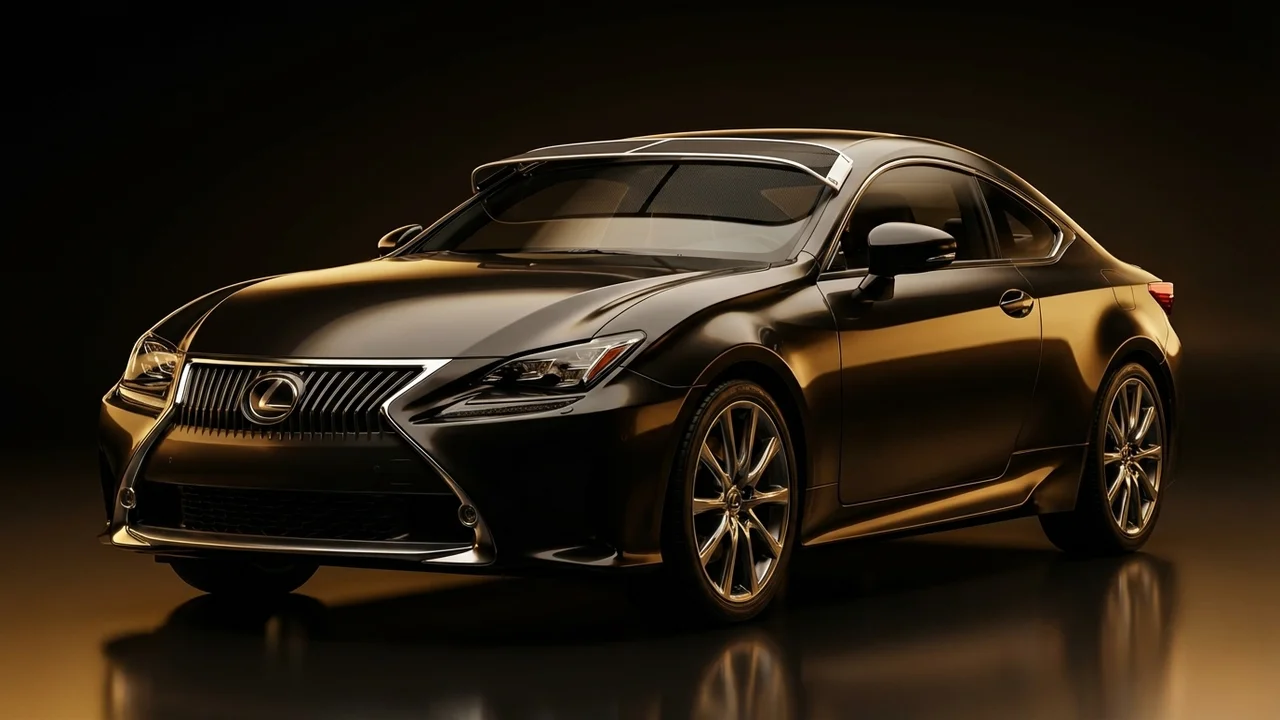 Lexus RC350 Car Windscreen Sunvisor - 1