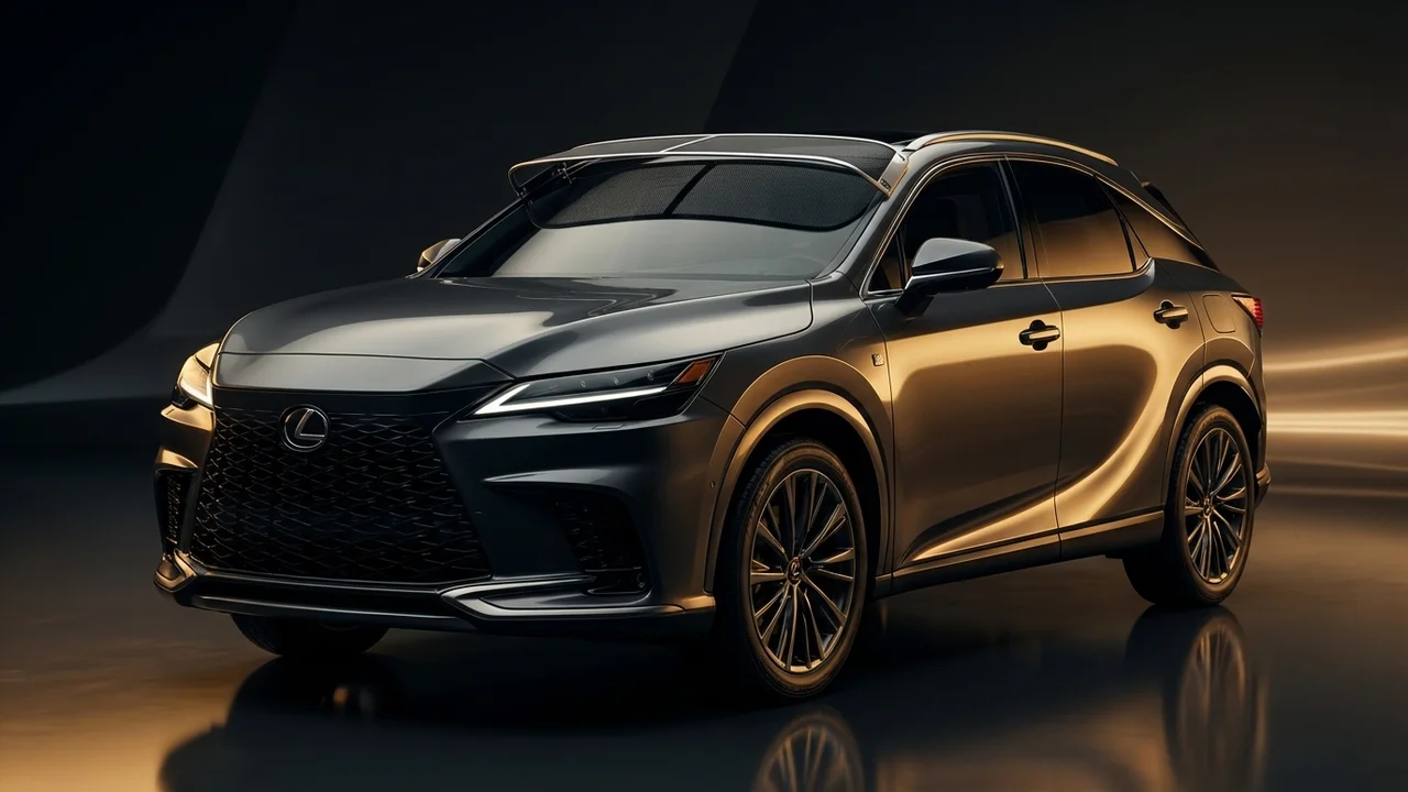 Lexus RX350 Car Windscreen Sunvisor - 1