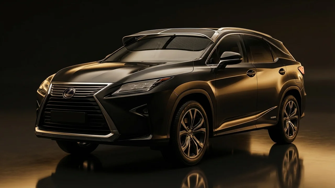 Lexus RX450hL Car Windscreen Sunvisor - 1