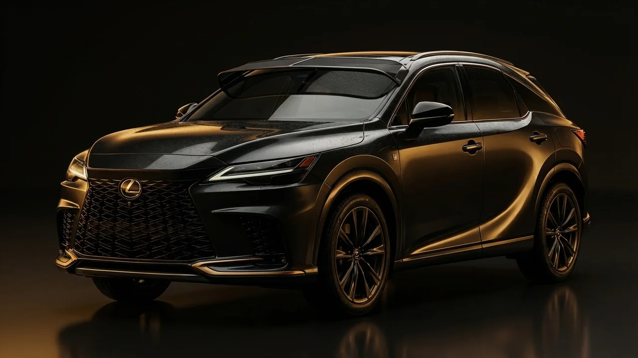 Lexus RX500h Car Windscreen Sunvisor - 1