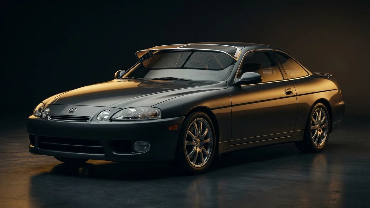 Lexus SC300 Car Windscreen Sunvisor - 1