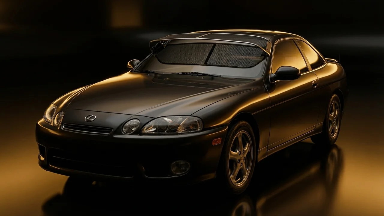 Lexus SC400 Car Windscreen Sunvisor - 1