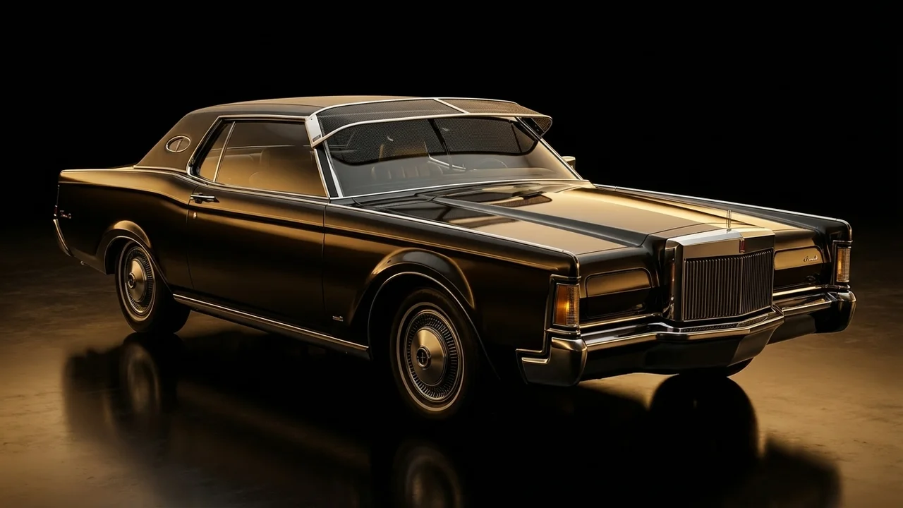 Lincoln Mark III Car Windscreen Sunvisor - 1