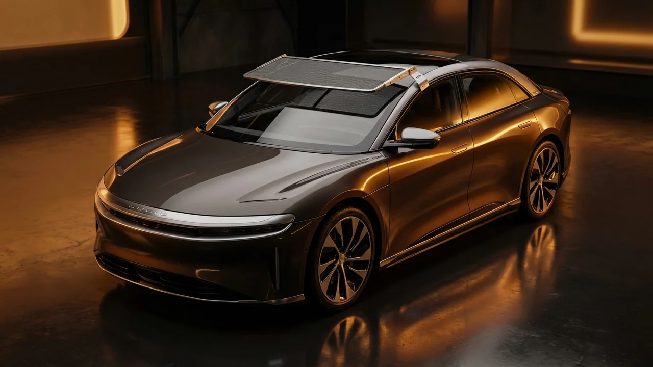 Lucid Air Car Windscreen Sunvisor - 1