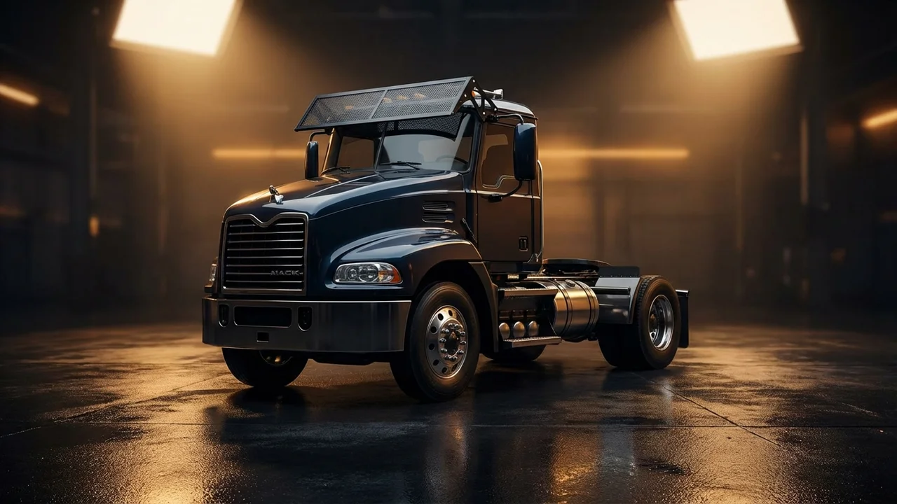 Mack CM Car Windscreen Sunvisor - 1