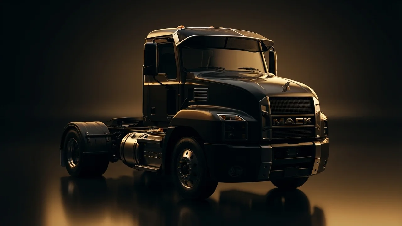 Mack CS200P Mid-Liner Car Windscreen Sunvisor - 1