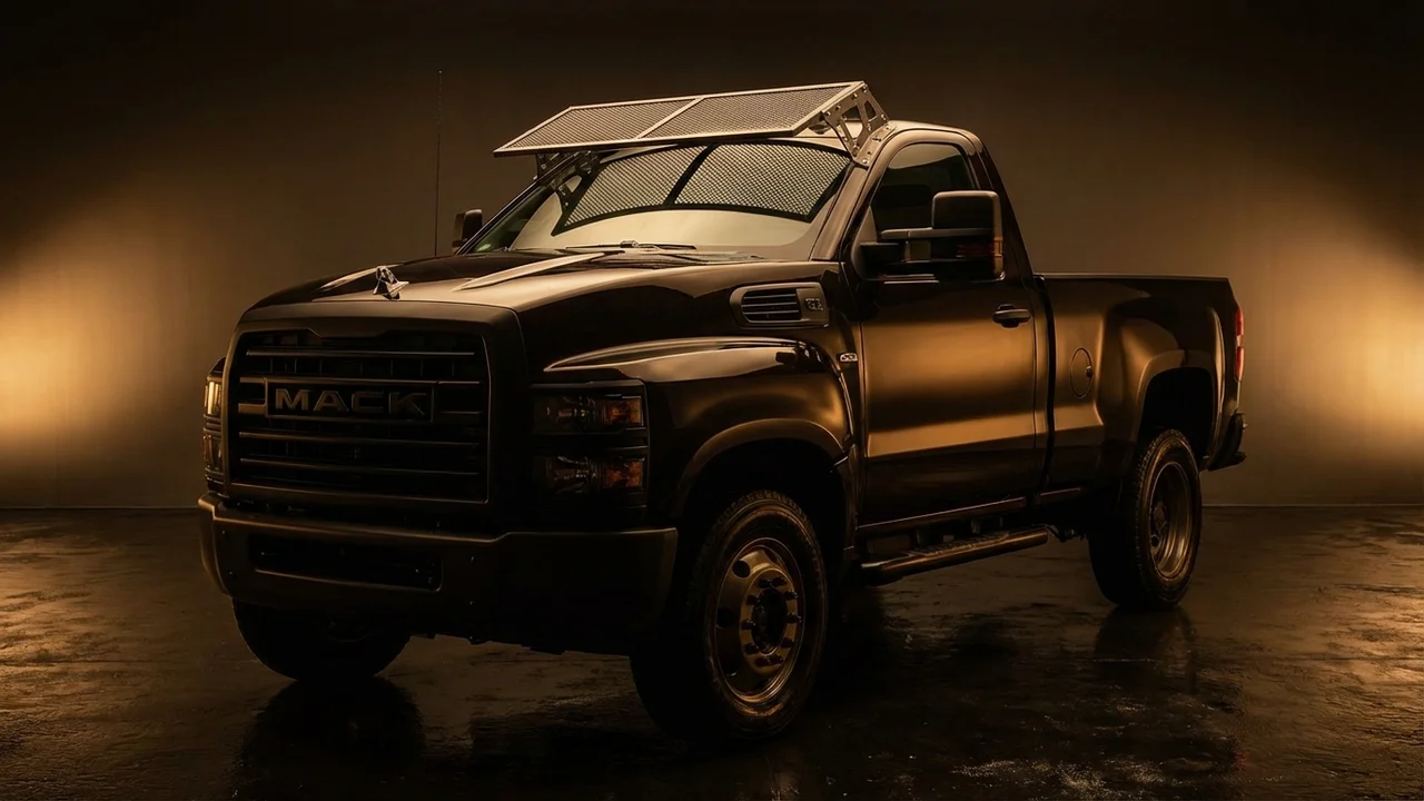 Mack CV Car Windscreen Sunvisor - 1