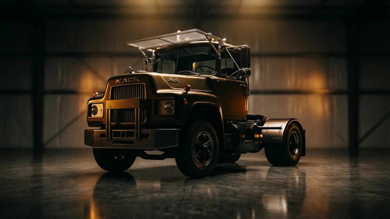 Mack DM Car Windscreen Sunvisor - 1