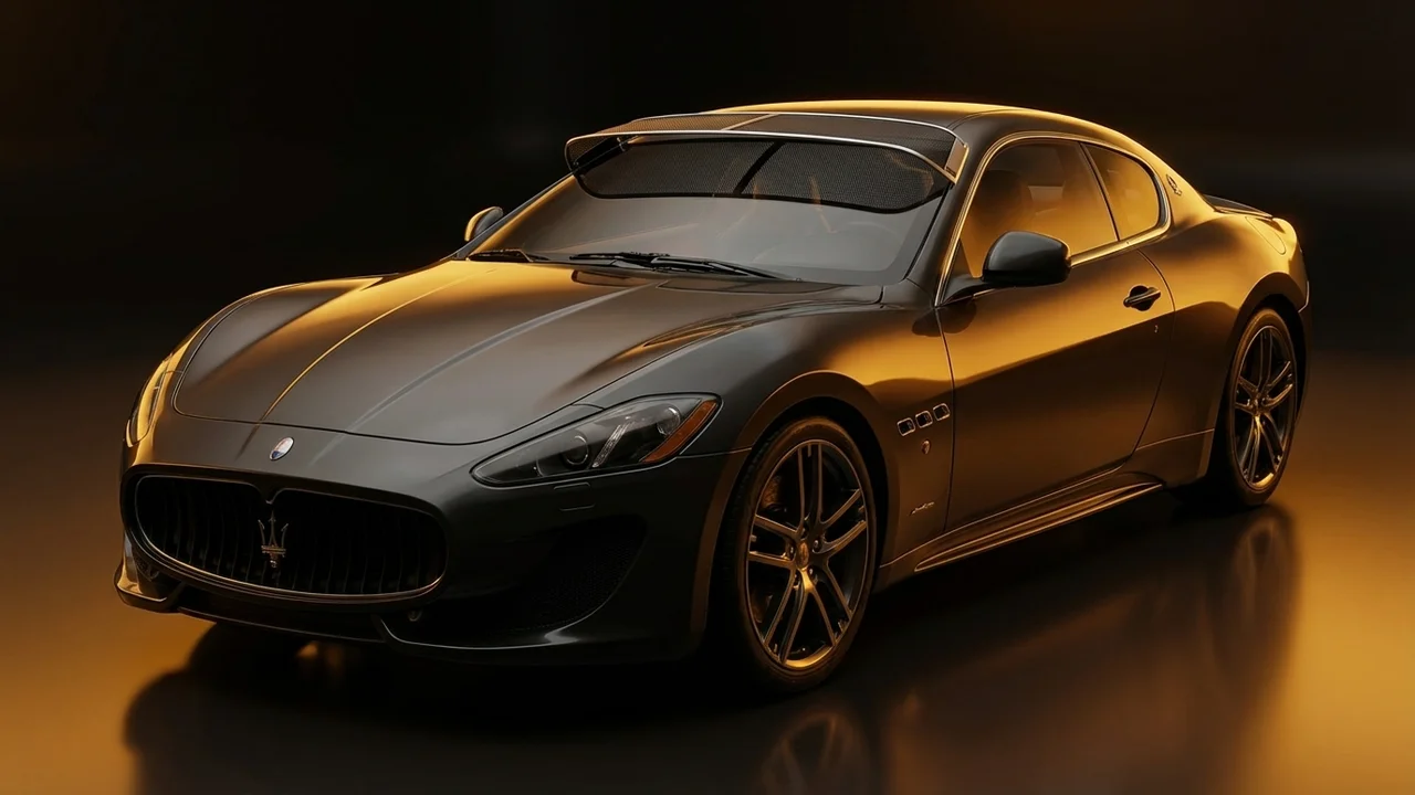 Maserati GranTurismo Car Windscreen Sunvisor - 1