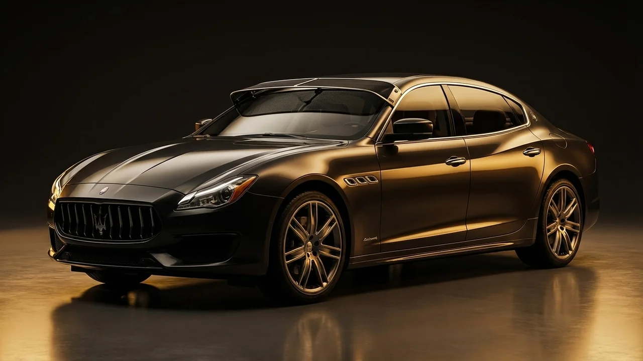 Maserati Quattroporte Car Windscreen Sunvisor - 1