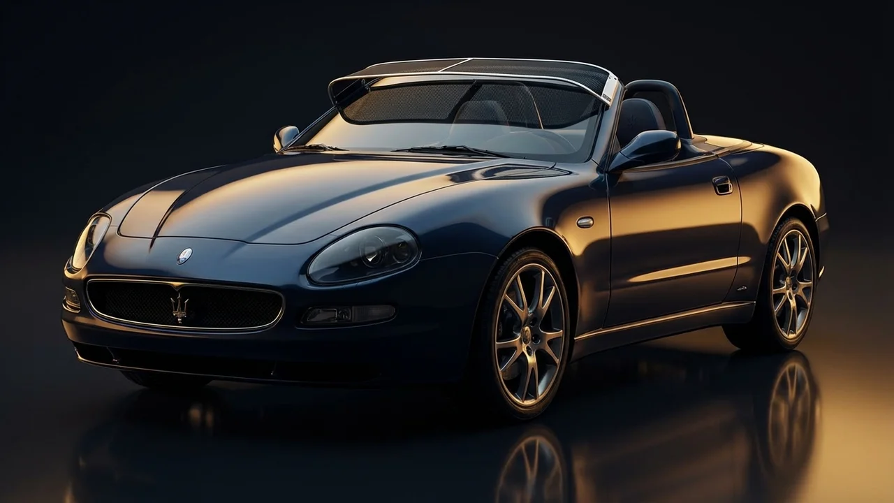 Maserati Spyder Car Windscreen Sunvisor - 1