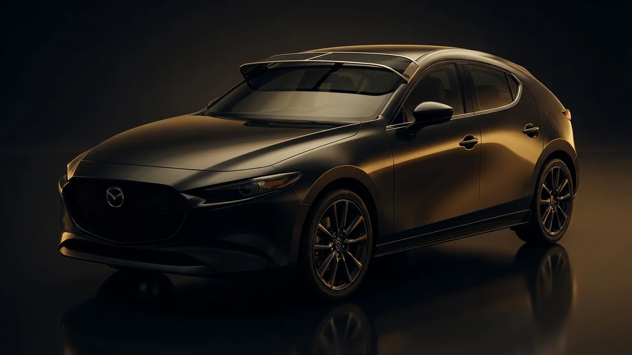 Mazda 3 Sport Car Windscreen Sunvisor - 1