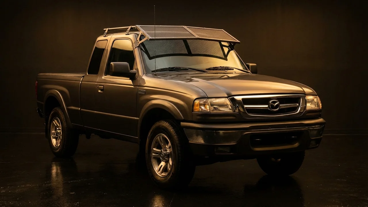 Mazda B4000 Car Windscreen Sunvisor - 1