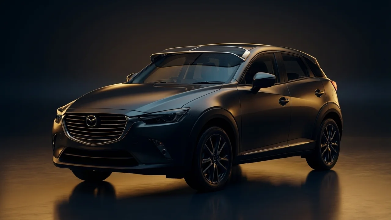 Mazda CX-3 Car Windscreen Sunvisor - 3