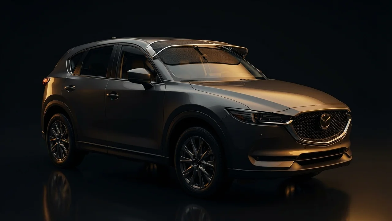 Mazda CX-5 Car Windscreen Sunvisor - 5