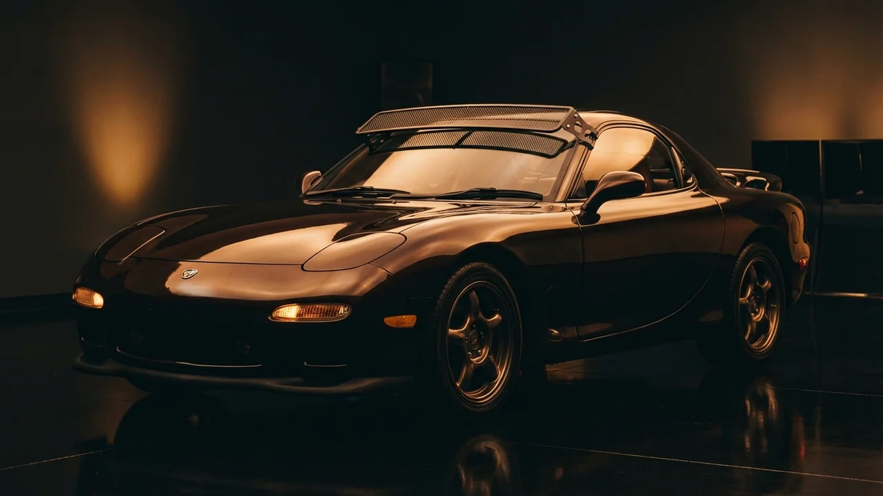 Mazda RX-7 Car Windscreen Sunvisor - 7