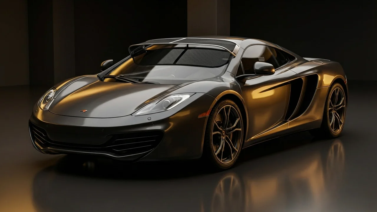 McLaren MP4-12C Car Windscreen Sunvisor - 1