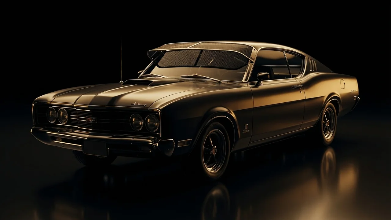 Mercury Cyclone Car Windscreen Sunvisor - 1