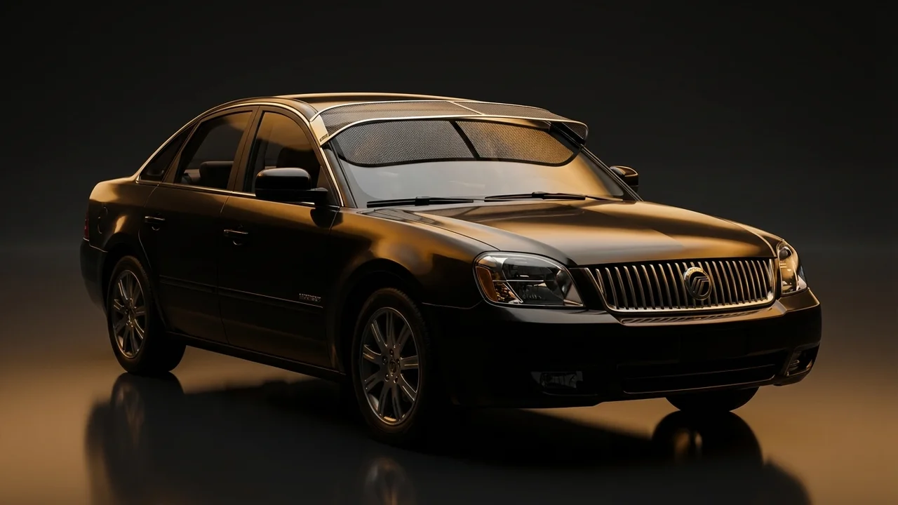 Mercury Montego Car Windscreen Sunvisor - 1