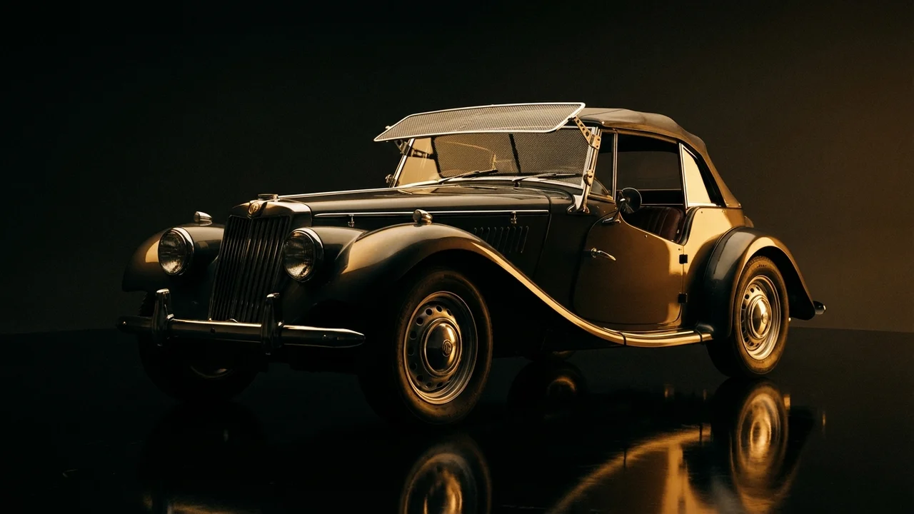 MG TF Car Windscreen Sunvisor - 1