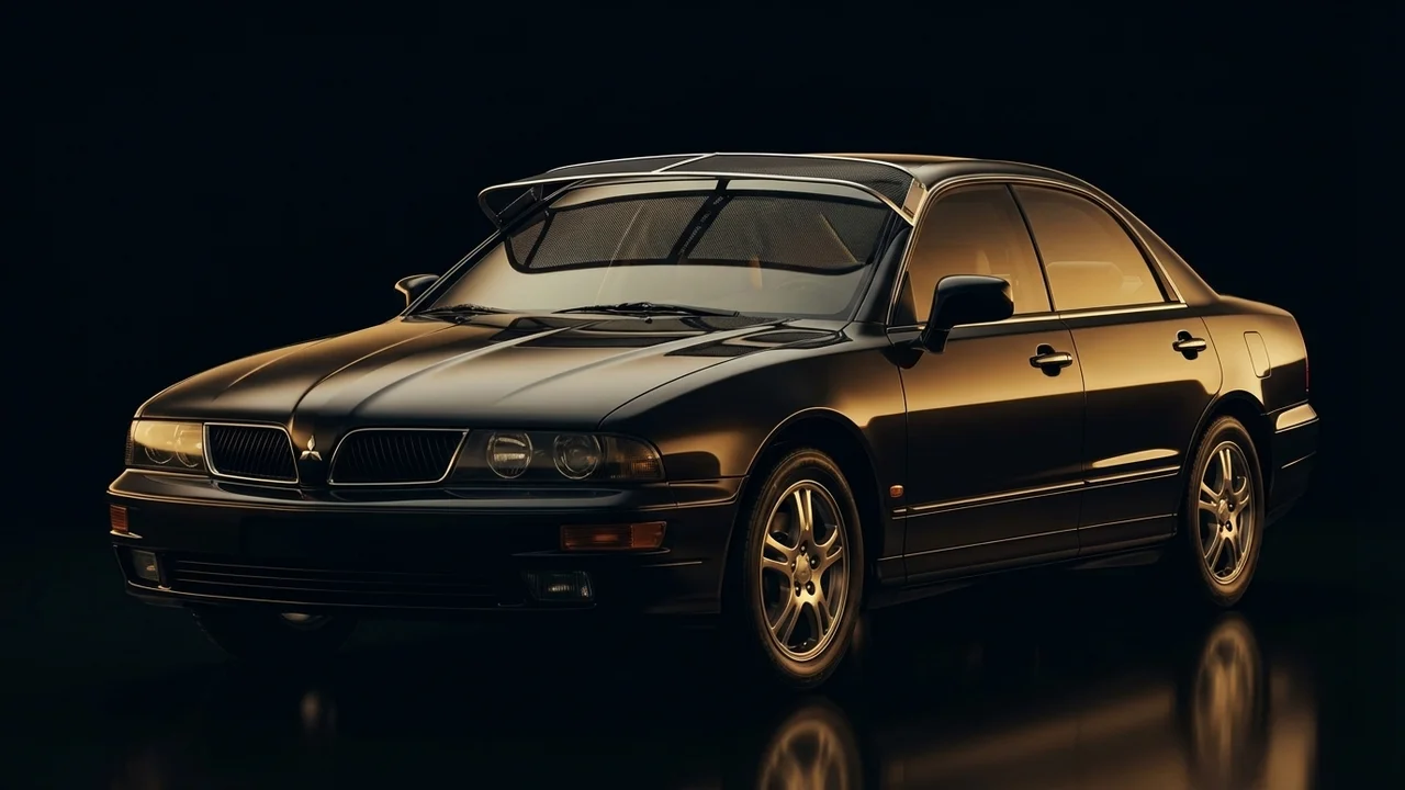 Mitsubishi Diamante Car Windscreen Sunvisor - 1