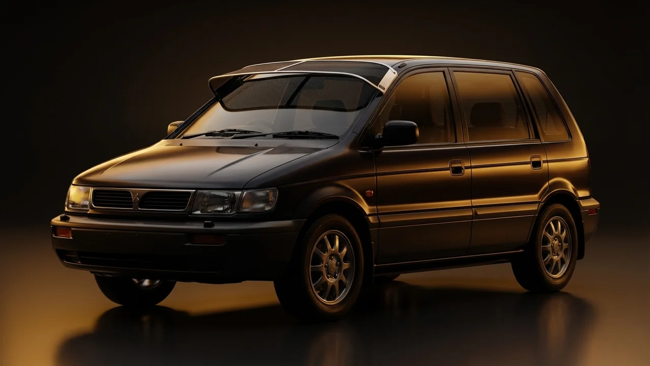 Mitsubishi Expo LRV Car Windscreen Sunvisor - 1