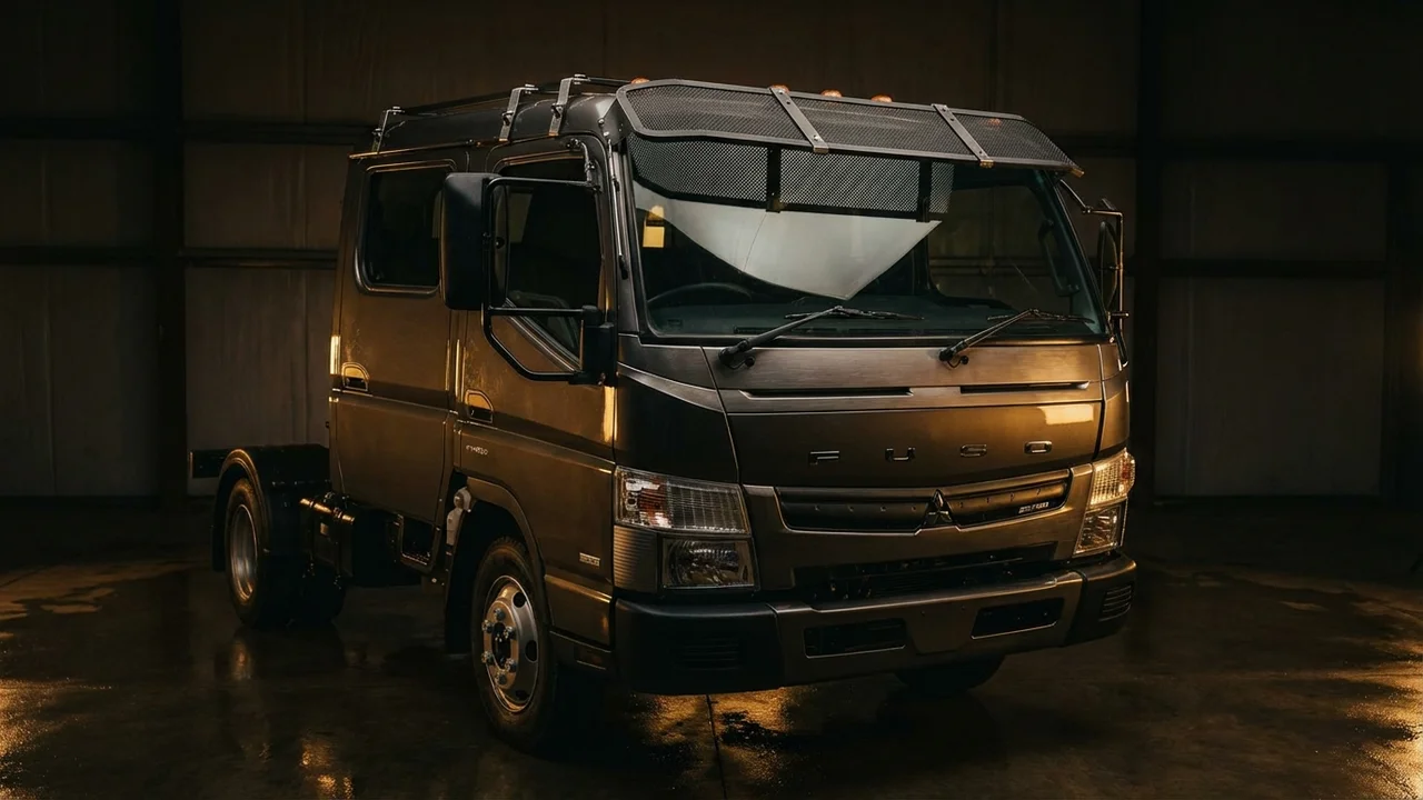 Mitsubishi Fuso Canter FE160 Car Windscreen Sunvisor - 1