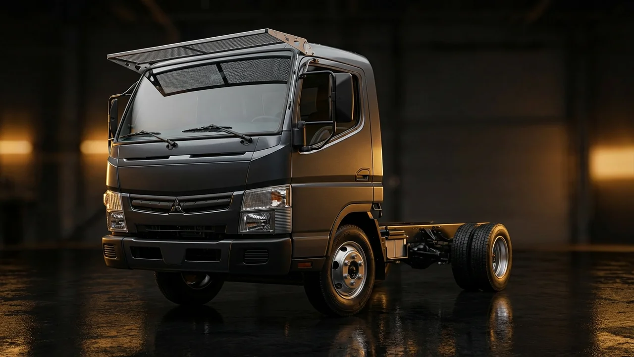 Mitsubishi Fuso FE-HD Car Windscreen Sunvisor - 1