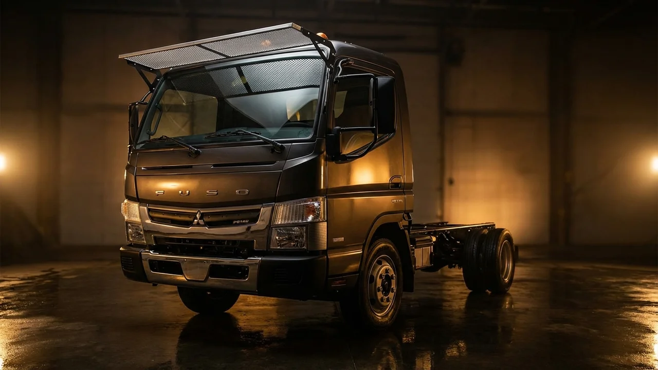 Mitsubishi Fuso FE145 Car Windscreen Sunvisor - 1