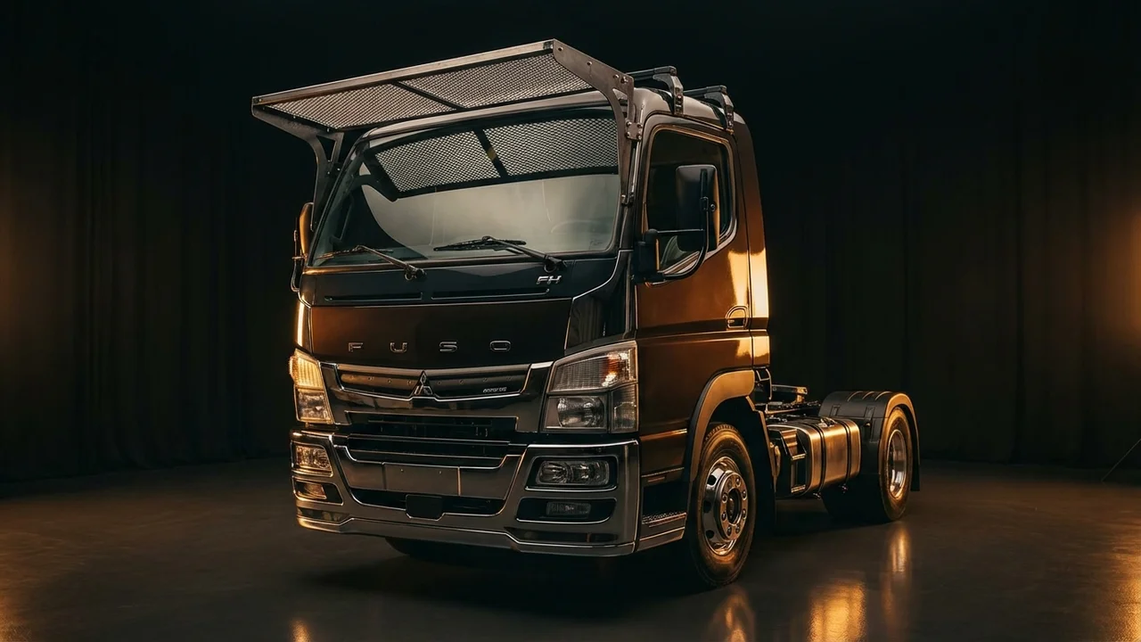 Mitsubishi Fuso FH Car Windscreen Sunvisor - 1