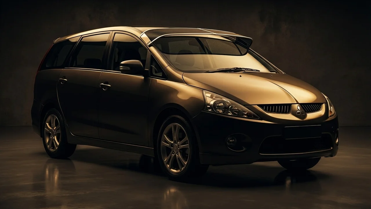 Mitsubishi Grandis Car Windscreen Sunvisor - 1