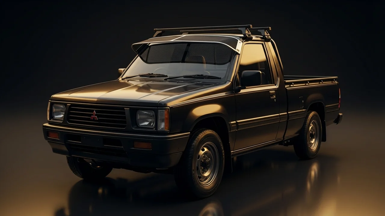 Mitsubishi Mighty Max Car Windscreen Sunvisor - 1