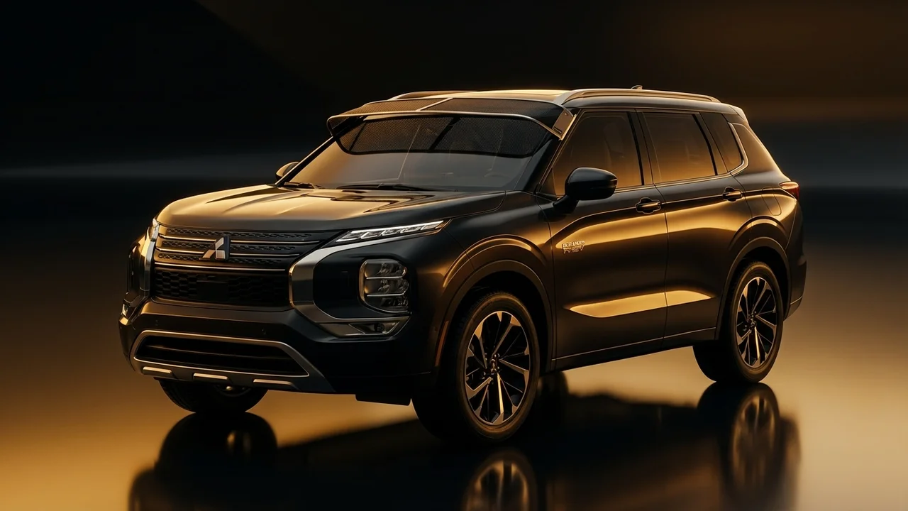 Mitsubishi Outlander PHEV Car Windscreen Sunvisor - 1