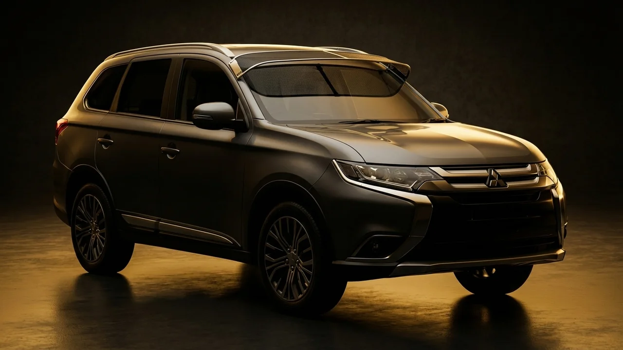 Mitsubishi Outlander Car Windscreen Sunvisor - 1