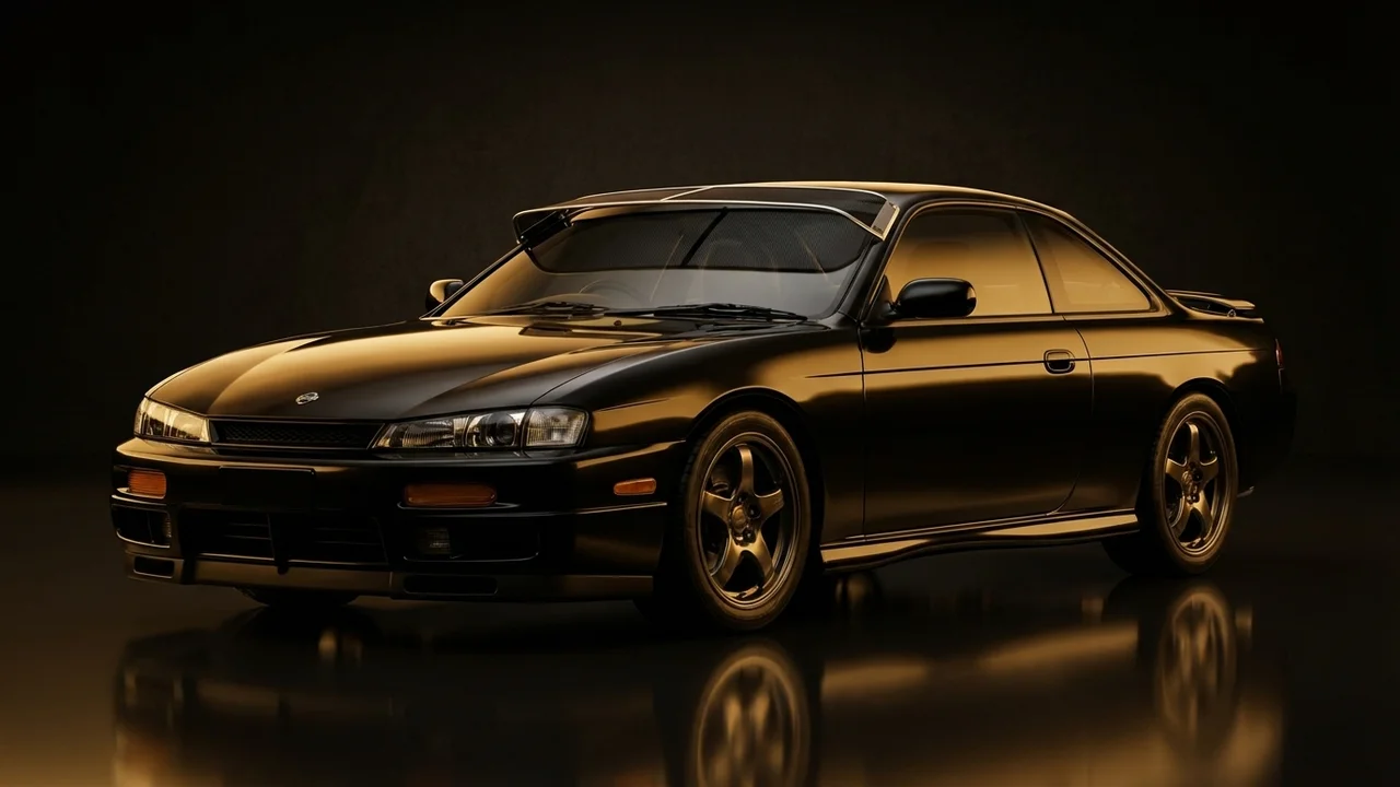 Nissan 200SX Car Windscreen Sunvisor - 1