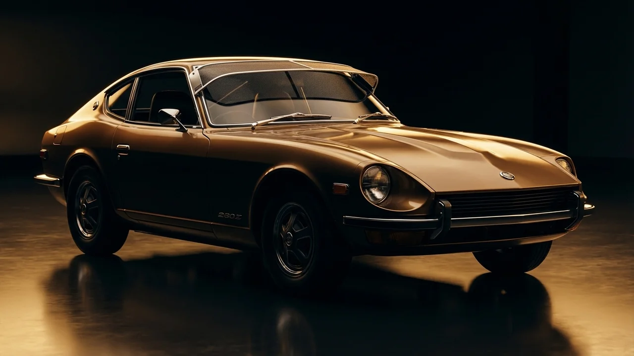 Nissan 260Z Car Windscreen Sunvisor - 1