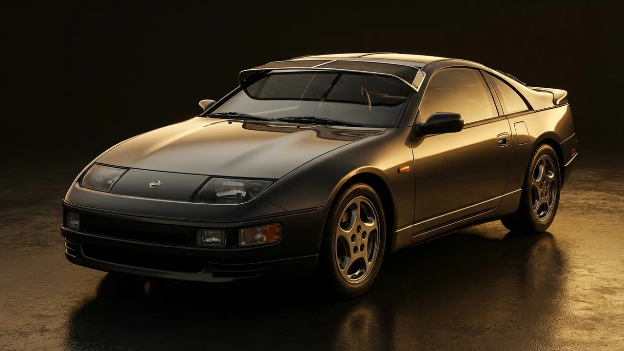 Nissan 300ZX Car Windscreen Sunvisor - 1