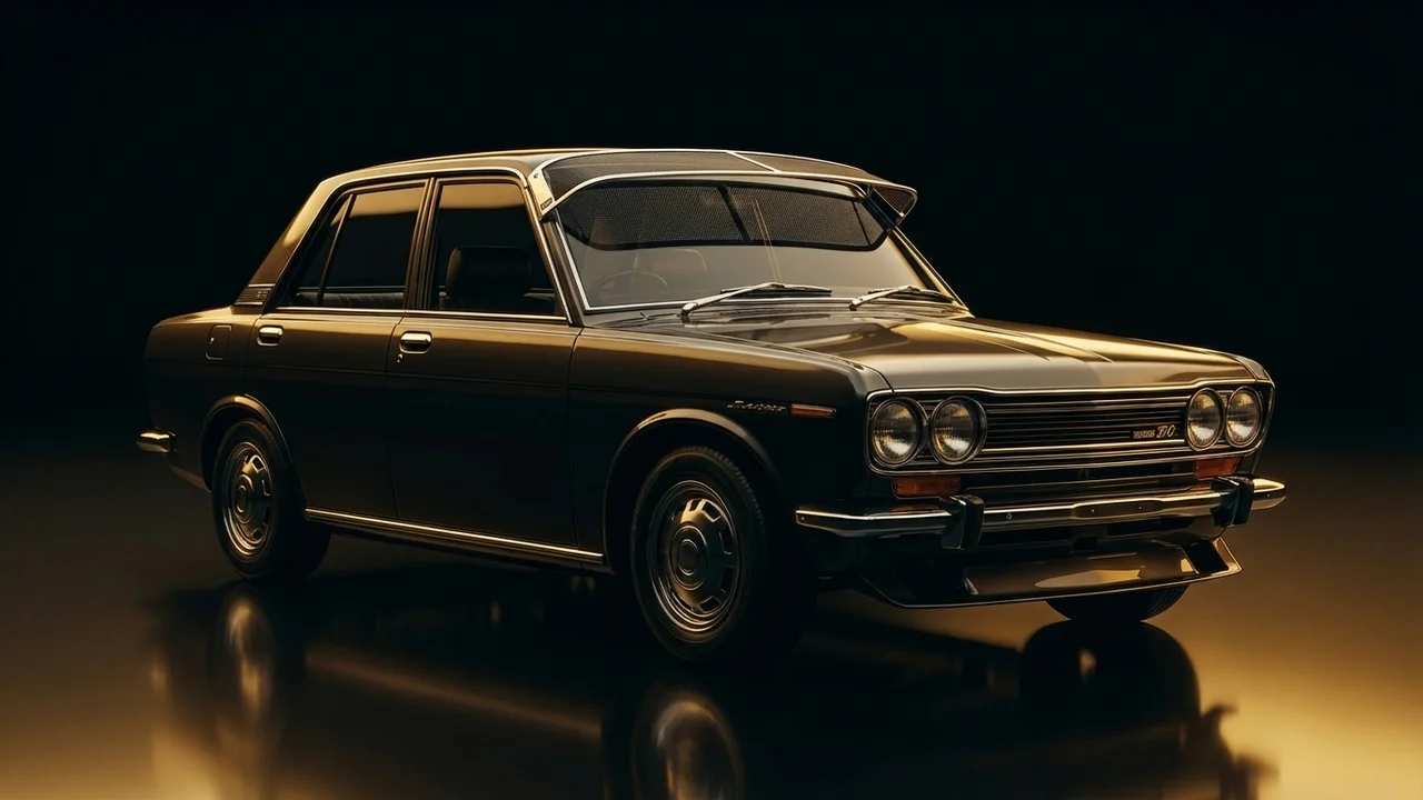 Nissan 510 Car Windscreen Sunvisor - 510