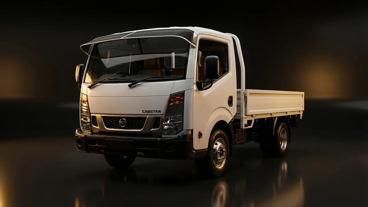 Nissan Cabstar E Car Windscreen Sunvisor - 1