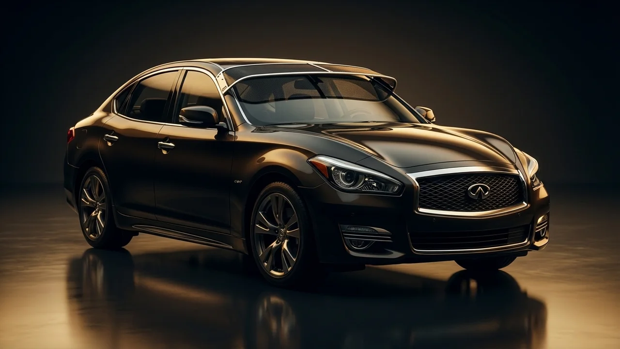 Nissan Hikari Car Windscreen Sunvisor - 1