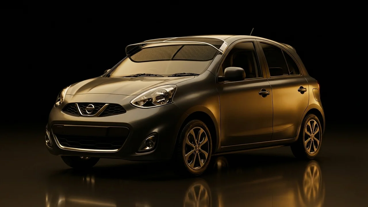 Nissan Micra Car Windscreen Sunvisor - 1