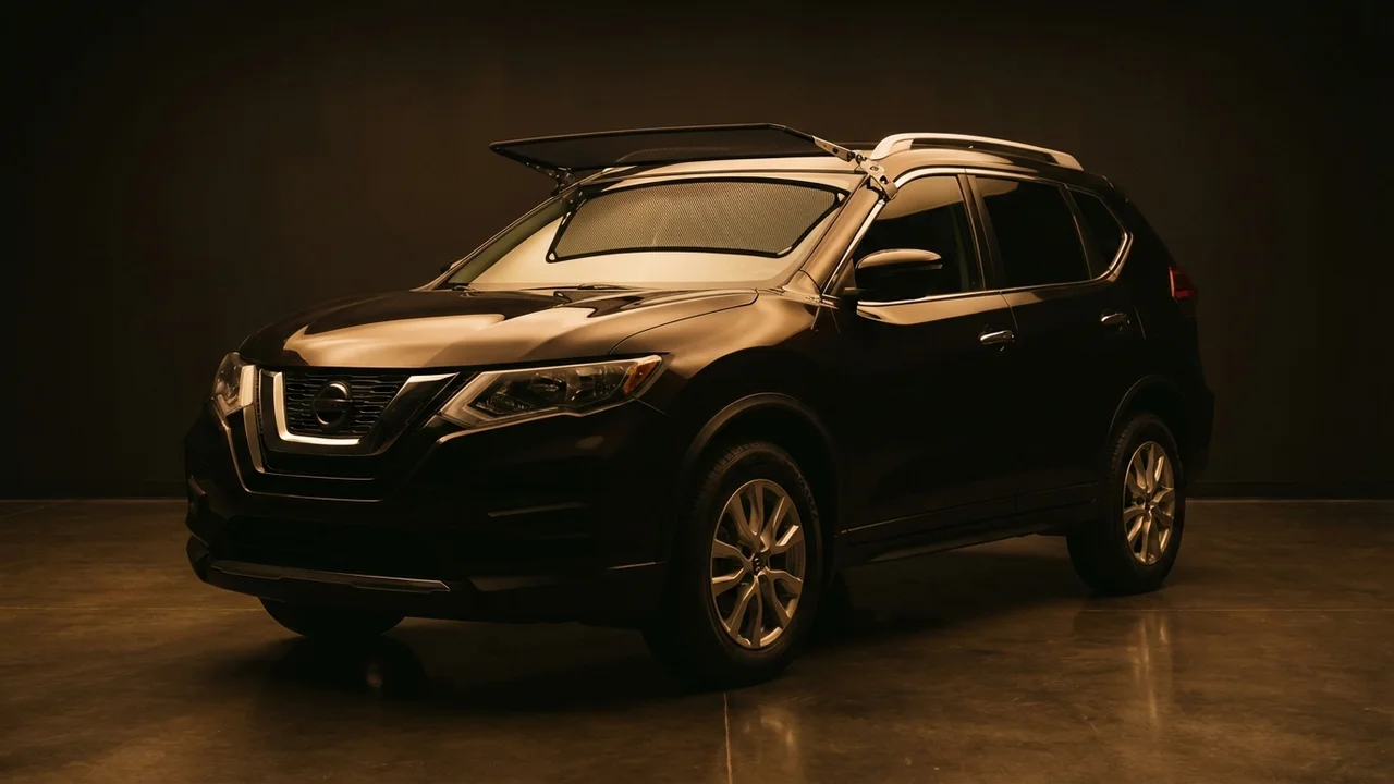 Nissan Rogue Select Car Windscreen Sunvisor - 1