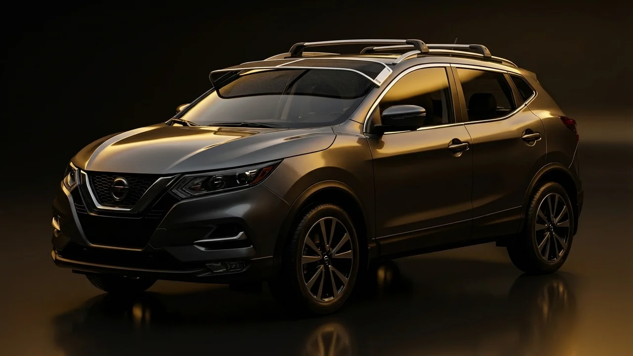 Nissan Rogue Sport Car Windscreen Sunvisor - 1