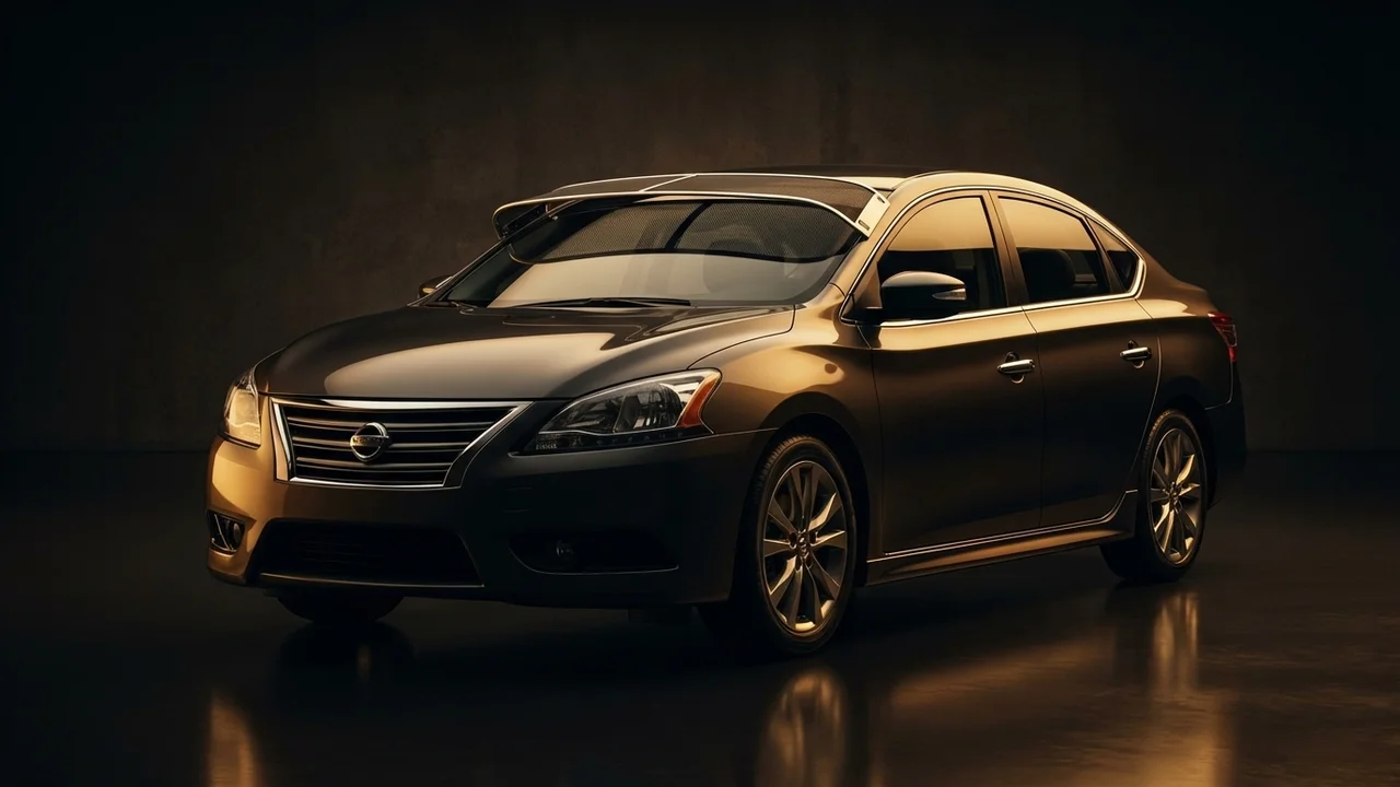 Nissan Sentra Car Windscreen Sunvisor - 1