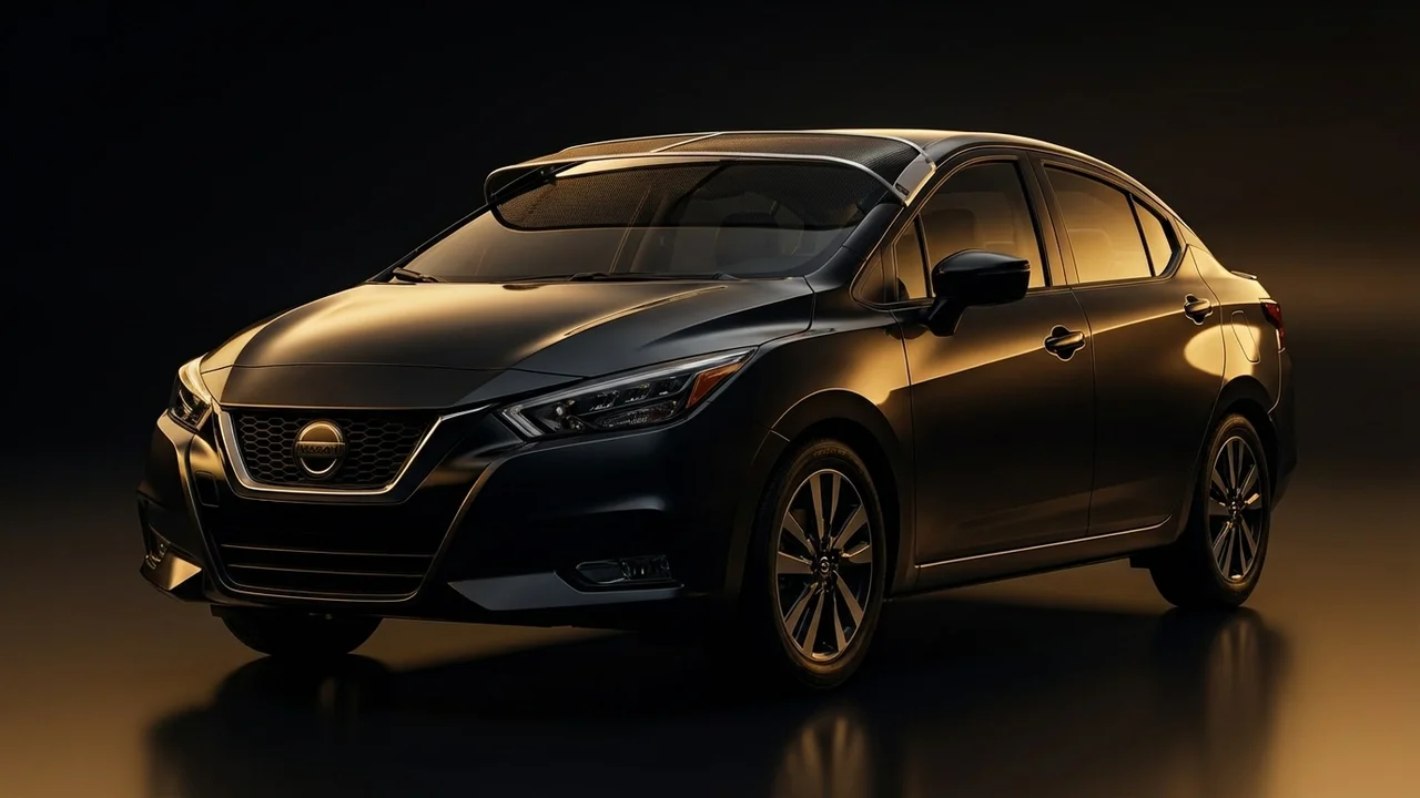 Nissan Versa Car Windscreen Sunvisor - 1