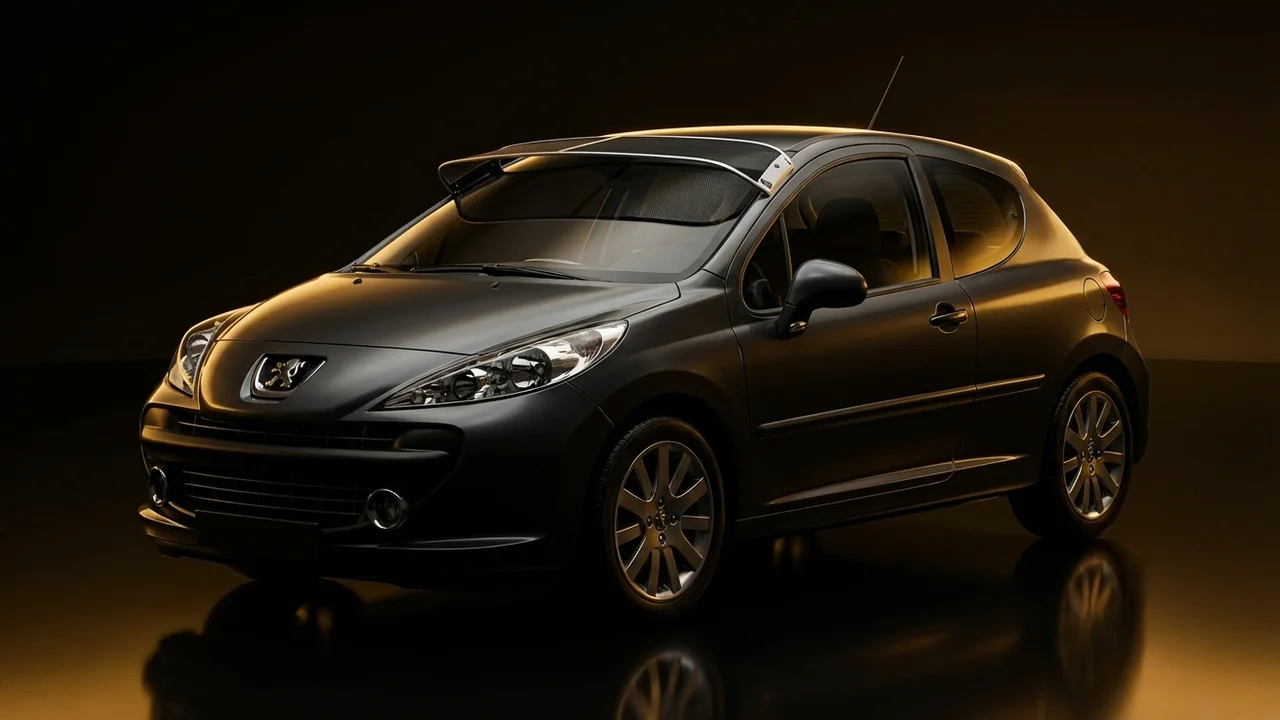 Peugeot 207 Compact Car Windscreen Sunvisor - 1