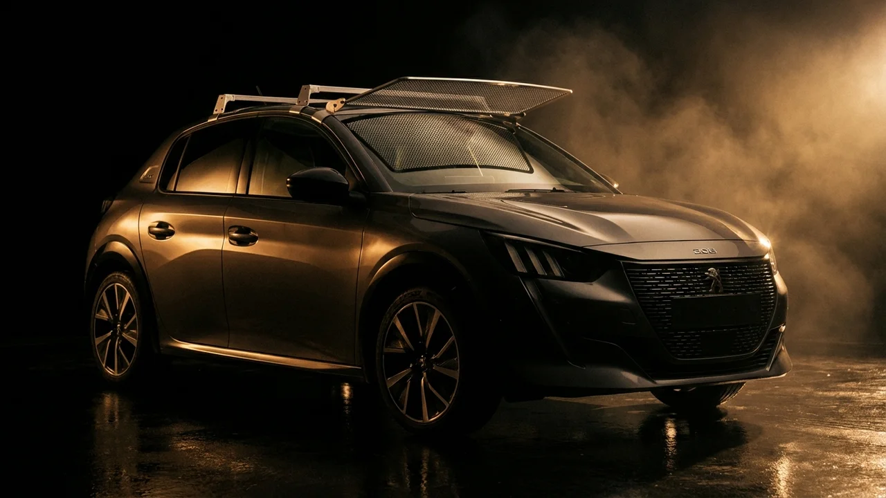 Peugeot 208 GT Car Windscreen Sunvisor - 1